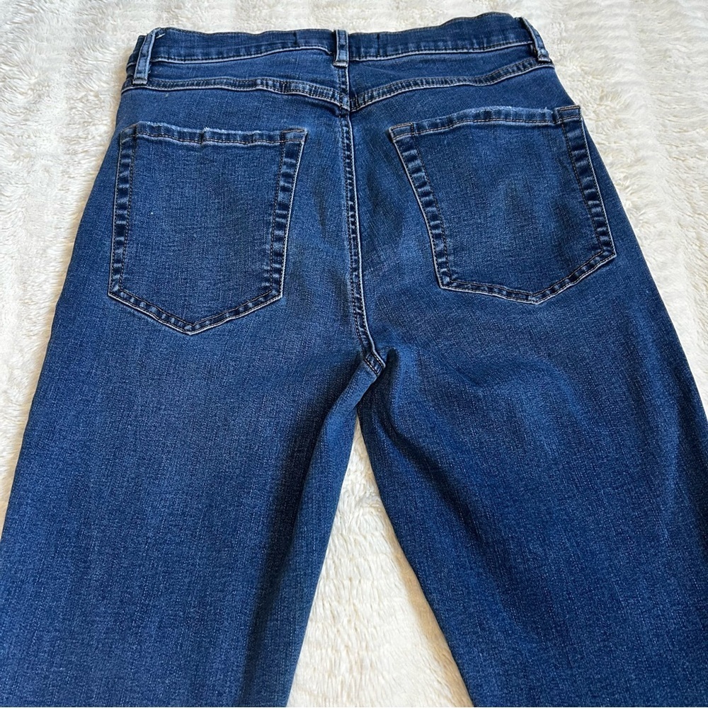 Garage High Rise Lace Up Jeans Size 7 - Picture 6 of 10